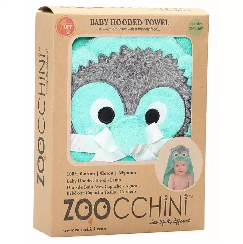 asciugamano baby con cappuccio - riccio - 100% cotone: 2