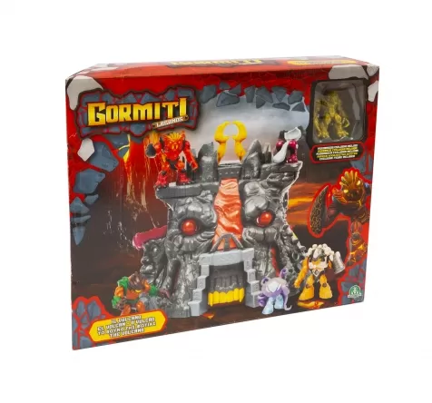 gormiti legends volcano playset con 1 personaggio esclusivo