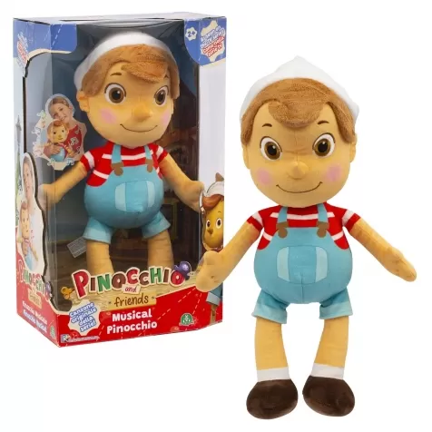 pinocchio and friends peluche musicale 36cm