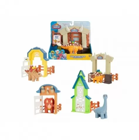 dino ranch - playset con dinosauro assortito