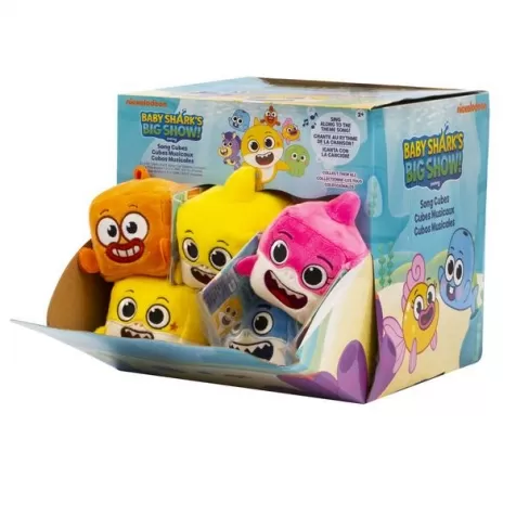 baby shark cubi sonori peluche