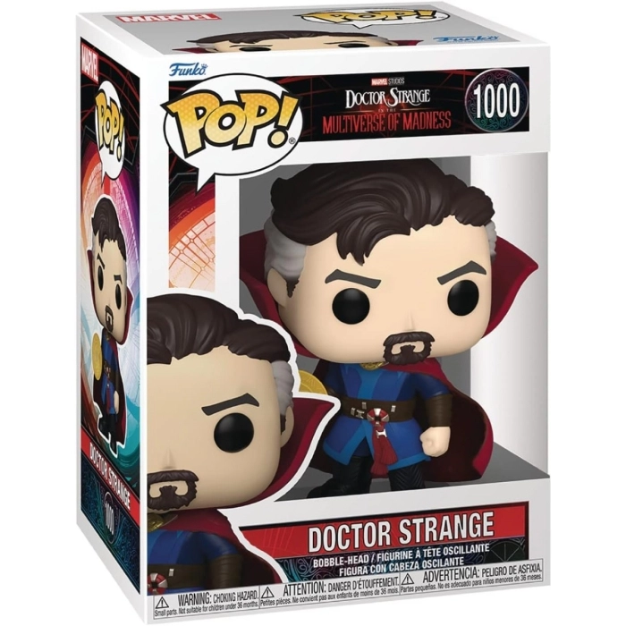 marvel: doctor strange in the multiverse of madness - doctor strange 9cm - funko pop 1000