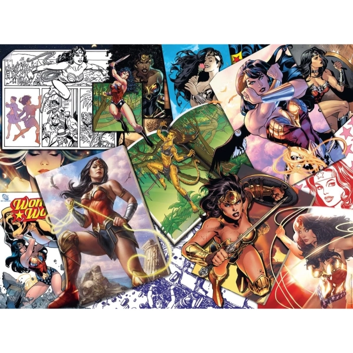 wonder woman - puzzle 1500 pezzi