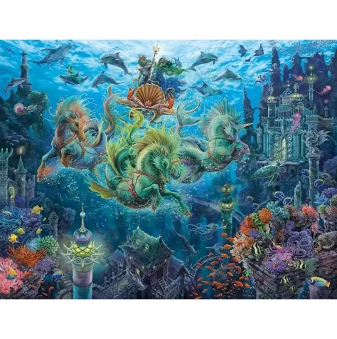 la magia degli abissi - puzzle 2000 pezzi