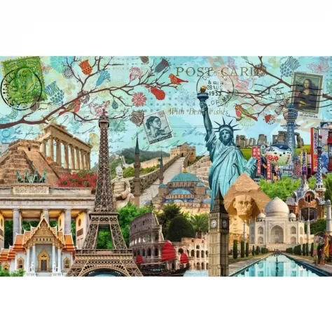 big city collage - puzzle 5000 pezzi: 2