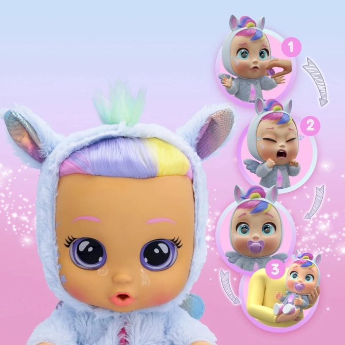 cry babies - dressy fantasy - jenna - bambola 30cm