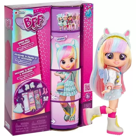 bff by cry babies - serie 1 - jenna bambola 20cm: 1