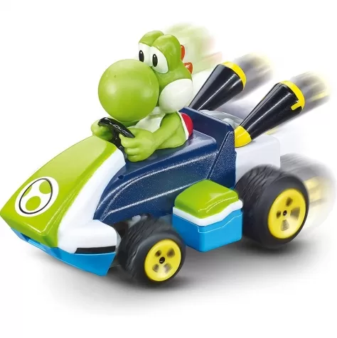 yoshi - mario kart mini rc 2,4ghz
