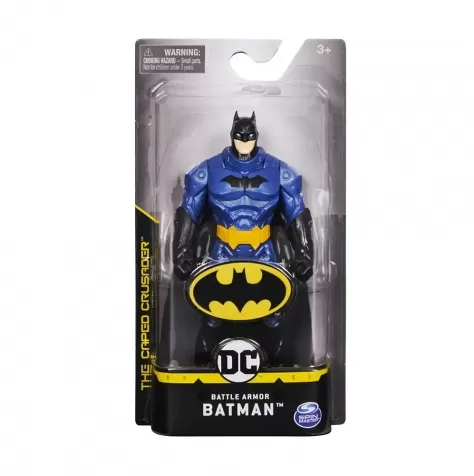 dc comics - metal tech batman personaggio snodabile 15cm