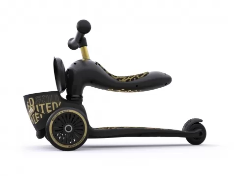 highwaykick 1 - monopattino 2 in 1 - nero e oro edizione limitata: 1
