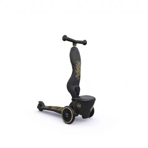 highwaykick 1 - monopattino 2 in 1 - nero e oro edizione limitata: 2