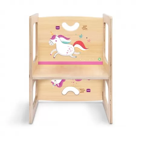 poltrona montessori in legno - principesse