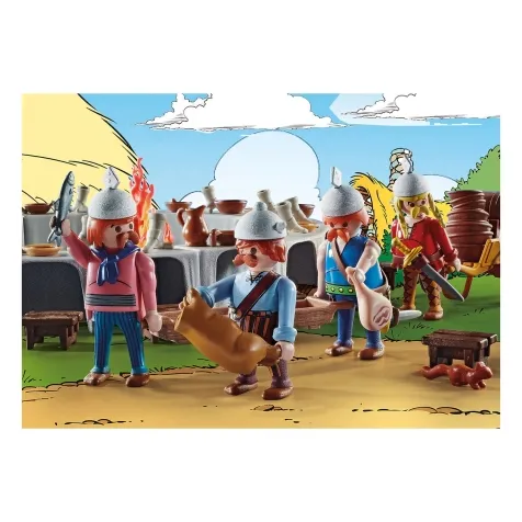 asterix - grande banchetto al villaggio