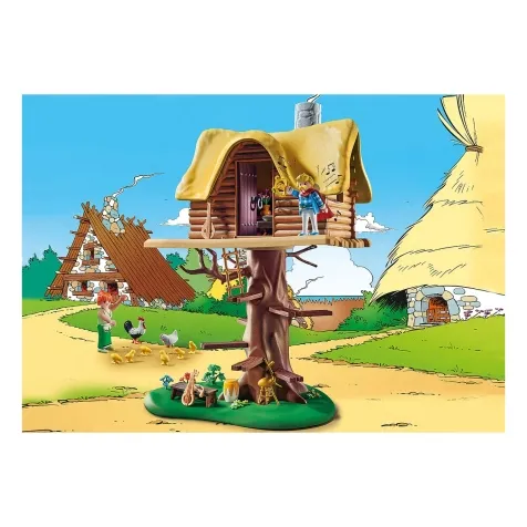 asterix - assurancetourix e la casa sull'albero