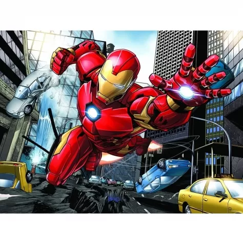 marvel avengers iron man - puzzle 3d 500 pezzi