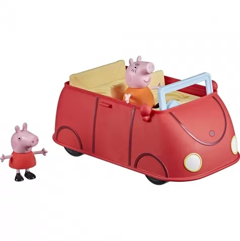 peppa pig - la macchina rossa della famiglia di peppa
