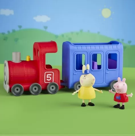 peppa pig - il treno di miss rabbits