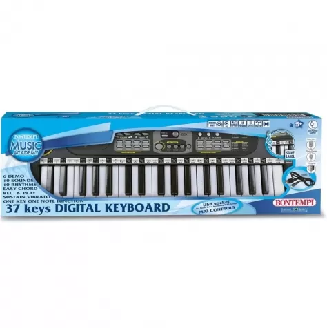 tastiera digitale 37 tasti passo medio con presa usb e cavo di alimentazione: 1