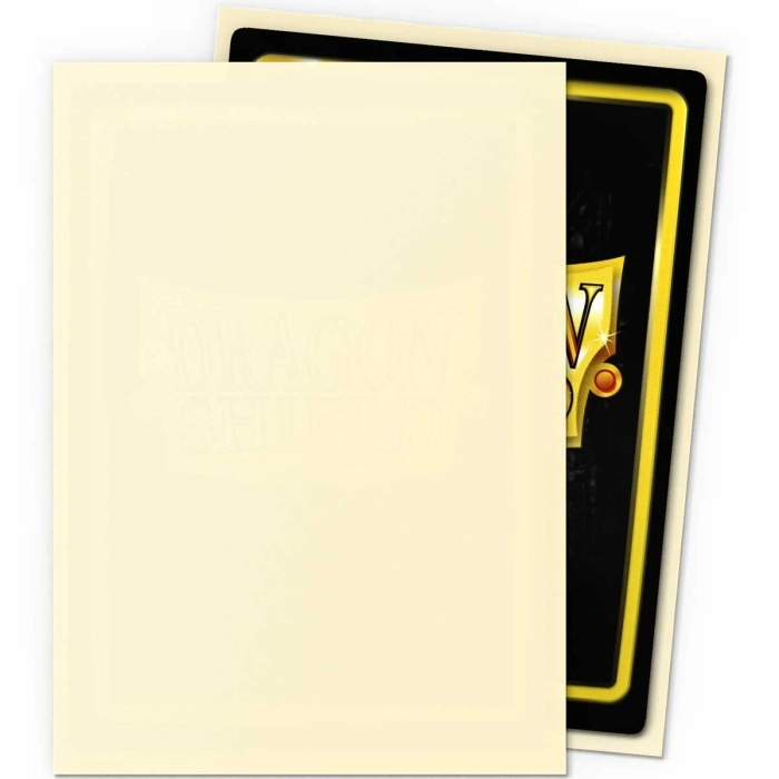 dragon shield standard sleeves - ivory matte (100 bustine protettive)