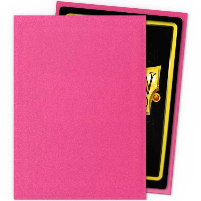 dragon shield standard sleeves - pink diamond matte (100 bustine protettive)