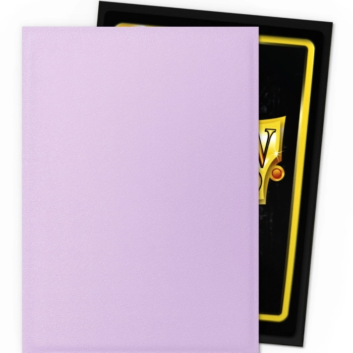 dragon shield standard sleeves - dual matte orchid "emme" (100 bustine protettive)