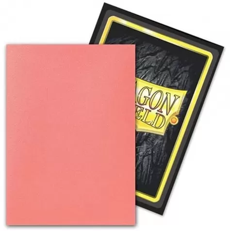 dragon shield standard sleeves - dual matte peach "piip" (100 bustine protettive): 2