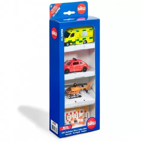 gift set 4 automezzi di salvataggio