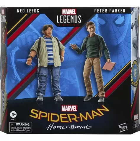 marvel legends series - spiderman - ned and peter parker