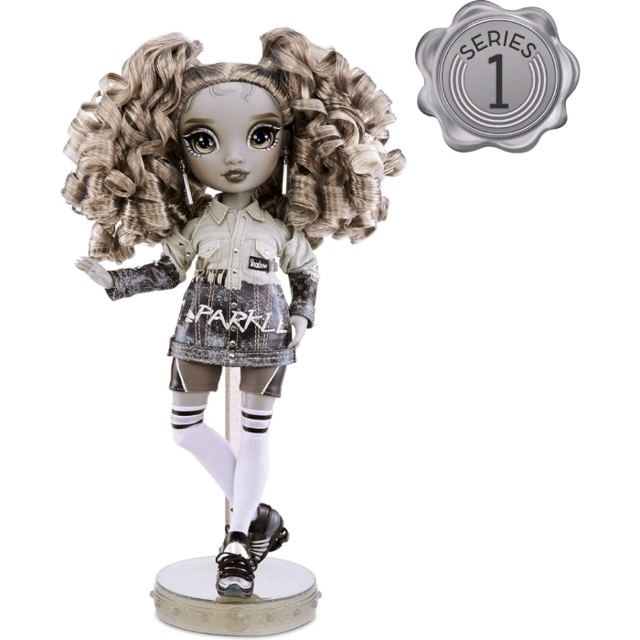 rainbow high shadow high nicole steel fashion doll 30cm serie 1: 2