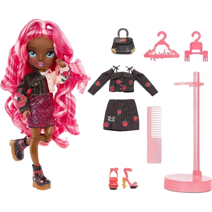 rainbow high - daria roselyn - s3 fashion doll 30cm: 3