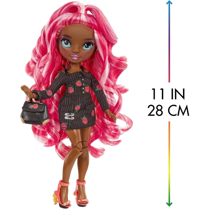 rainbow high - daria roselyn - s3 fashion doll 30cm: 5