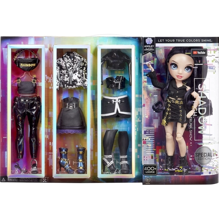 rainbow high shadow high trunk show ainsley slater special edition fashion doll 30cm: 1