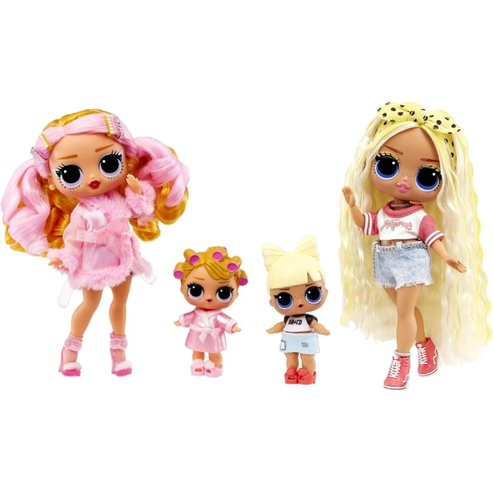 lol surprise tweens - babysitting party - ivy winks e babydoll - fashion doll