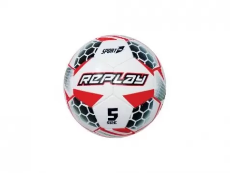 replay - pallone in cuoio - taglia standard 5 (calcio)