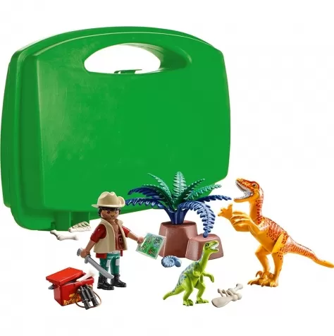 valigetta grande esploratore con dinosauri
