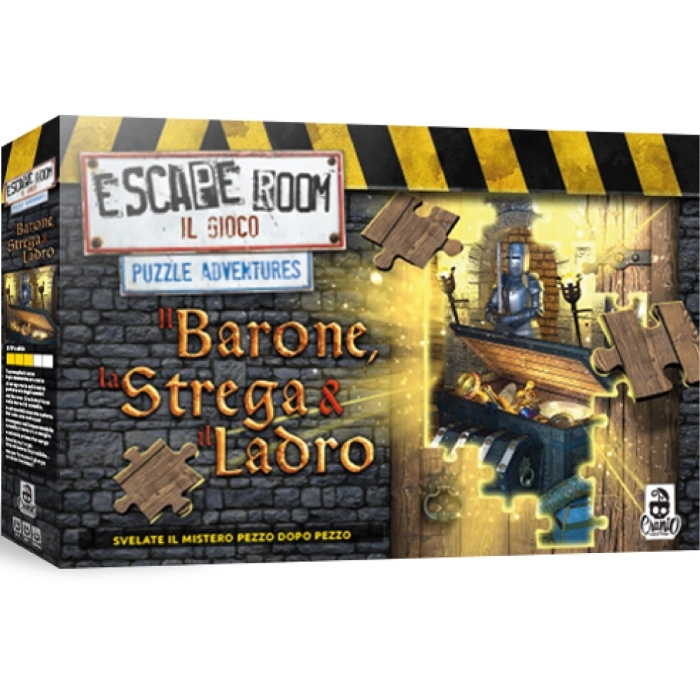 escape room puzzle adventures - il barone, la strega e il ladro