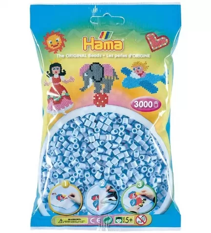 hama busta 1000 pezzi midi - acquamarina