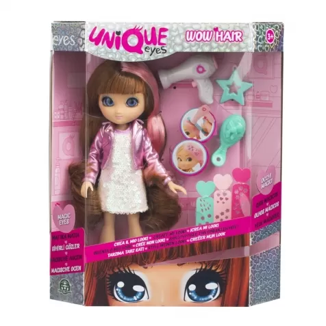 unique eyes - magic eyes wow hair sophia fashion doll: 1