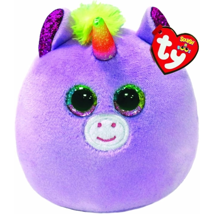 mini squish-a-boos - rosette - cuscino peluche 8cm