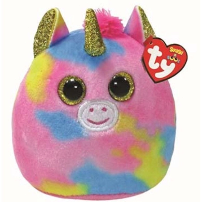 mini squish-a-boos - fantasia - cuscino peluche 8cm