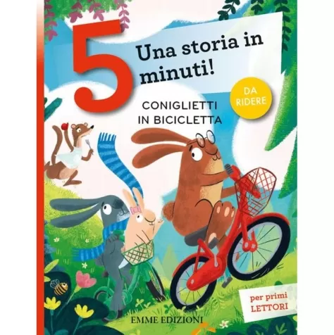 coniglietti in bicicletta. stampatello maiuscolo. ediz. a colori