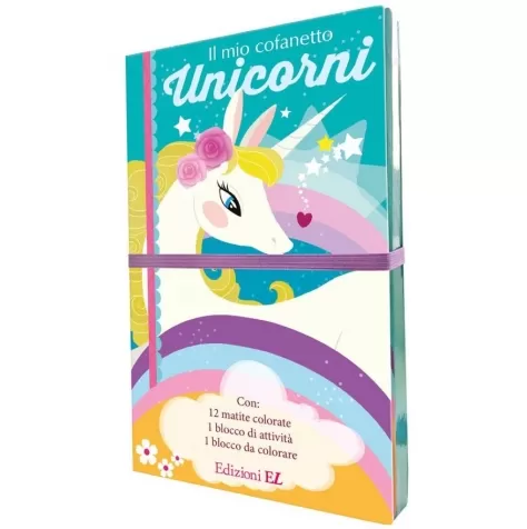 il mio cofanetto. unicorni. ediz. illustrata. con 12 matite colorate
