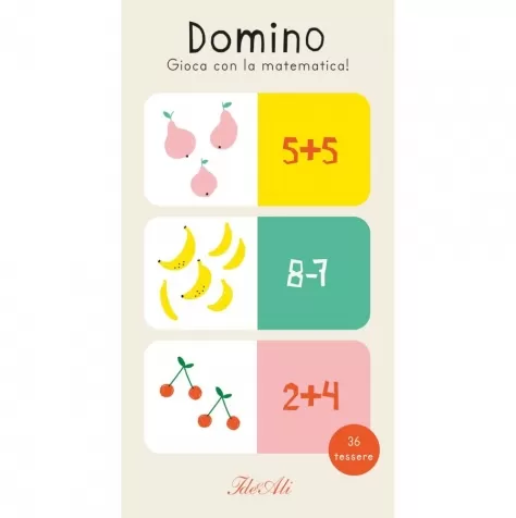 domino. gioca con la matematica! con 36 tessere