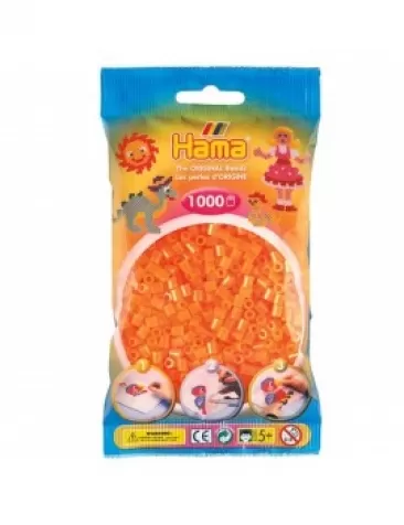 hama busta 1000 pezzi midi - arancio neon