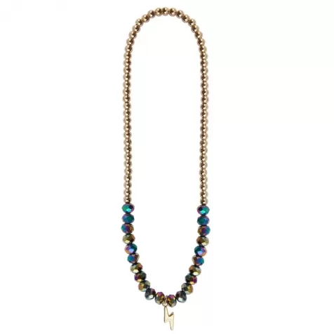 collana metallica saetta