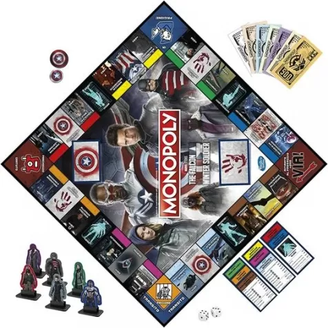 monopoly - falcon and winter soldier