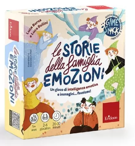 le storie della famiglia emozioni. un gioco di intelligenza emotiva e immagini... favolose!: 1