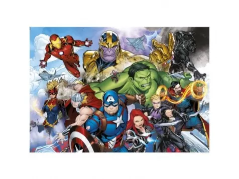 averngers e thanos - puzzle 104 pezzi