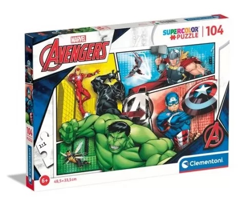 avengers fumetto - puzzle 104 pezzi: 1