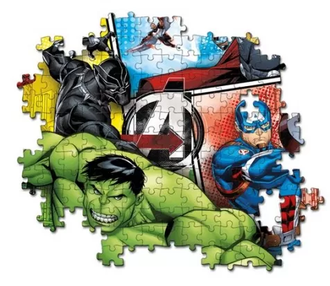 avengers fumetto - puzzle 104 pezzi